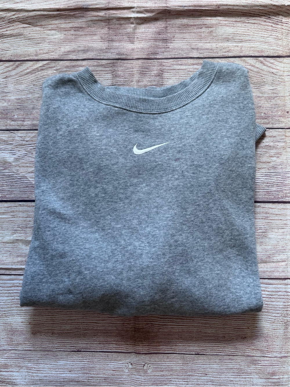 Nike Gray Crewneck Sweatshirt